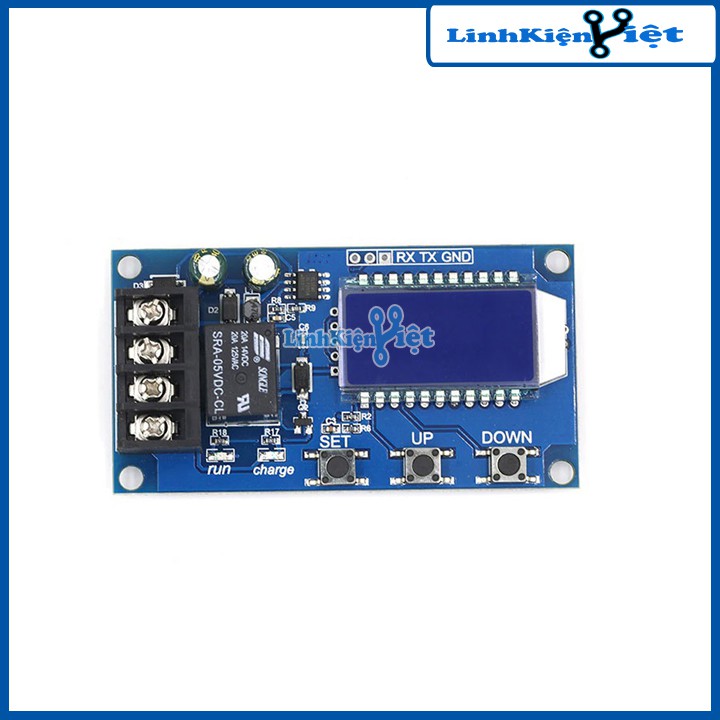 Mạch Sạc Acquy Tự Ngắt Bảo Vệ Quá Tải Hẹn Giờ Sạc XY-L10A 6VDC-60VDC 10A