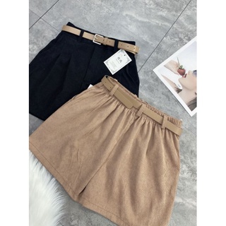 Quần short ống rộng kèm nịt