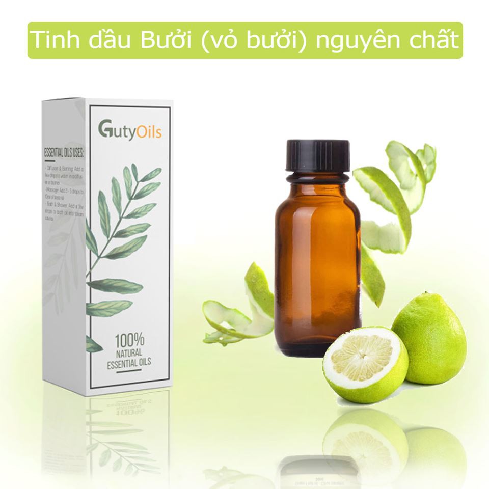 Tinh dầu bưởi ( vỏ bưởi ) nguyên chất ( Pomelo Essential Oil ) GUTY