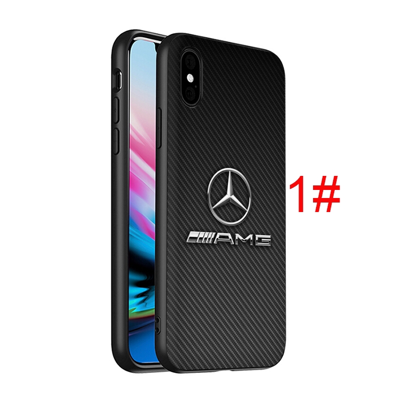 Ốp điện thoại silicon dẻo in logo Mercedes D118 thích hợp cho iPhone 11 Pro XS Max XR X 8 7 6S 6 Plus 5S 5 SE 2020