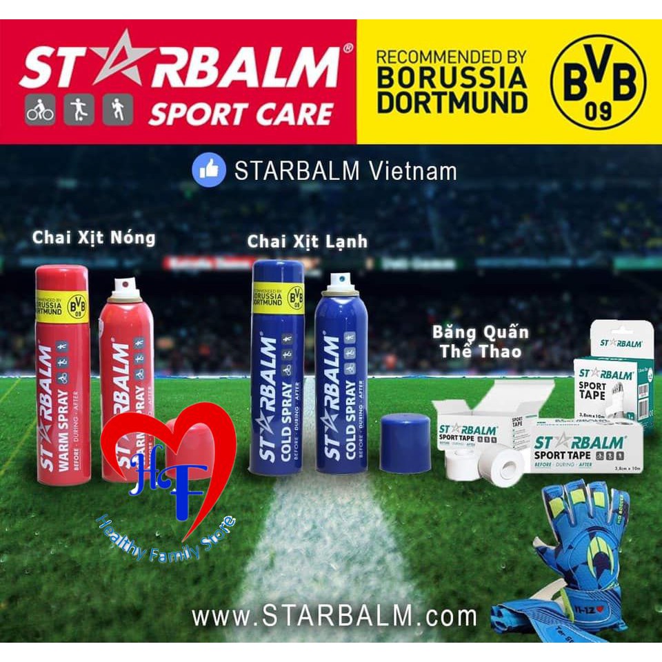 BĂNG VẢI THỂ THAO STARBALM® SPORT TAPE