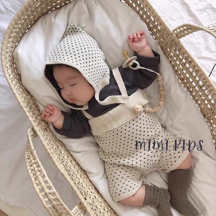 Áo cotton dài tay màu trơn phong cách Hàn Quốc BBAMMA cho bé Mimi kids A04