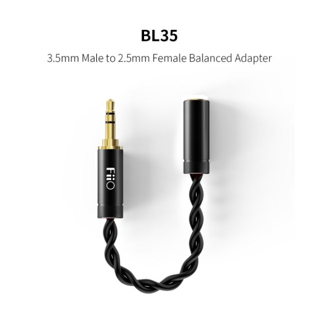 Đầu chuyển đổi 2.5mm cái sang 3.5mm đực Fiio Bl35