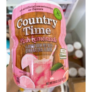 Bột pha nước Country Time chanh hồng