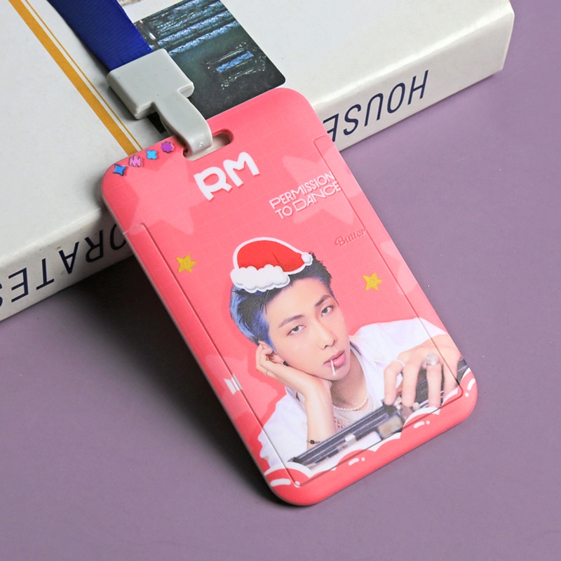 Dây Đeo Thẻ Tên In Tên Các Thành Viên Nhóm BTS