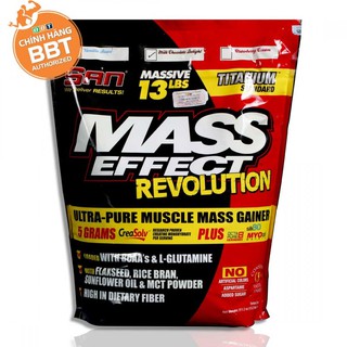 [Chính hãng BBT] Sữa SAN Nutrition Mass Effect giúp tăng cân tăng cơ 5.9kg 20 lần dùng [Muscle Mass Gainer]