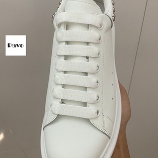 Dây giày sneaker thể thao lụa màu trắng Dài 1m ( 1 Đôi)