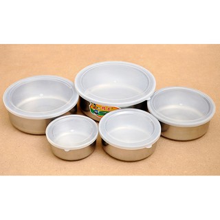 BỘ THỐ LẠNH INOX 5 CÁI