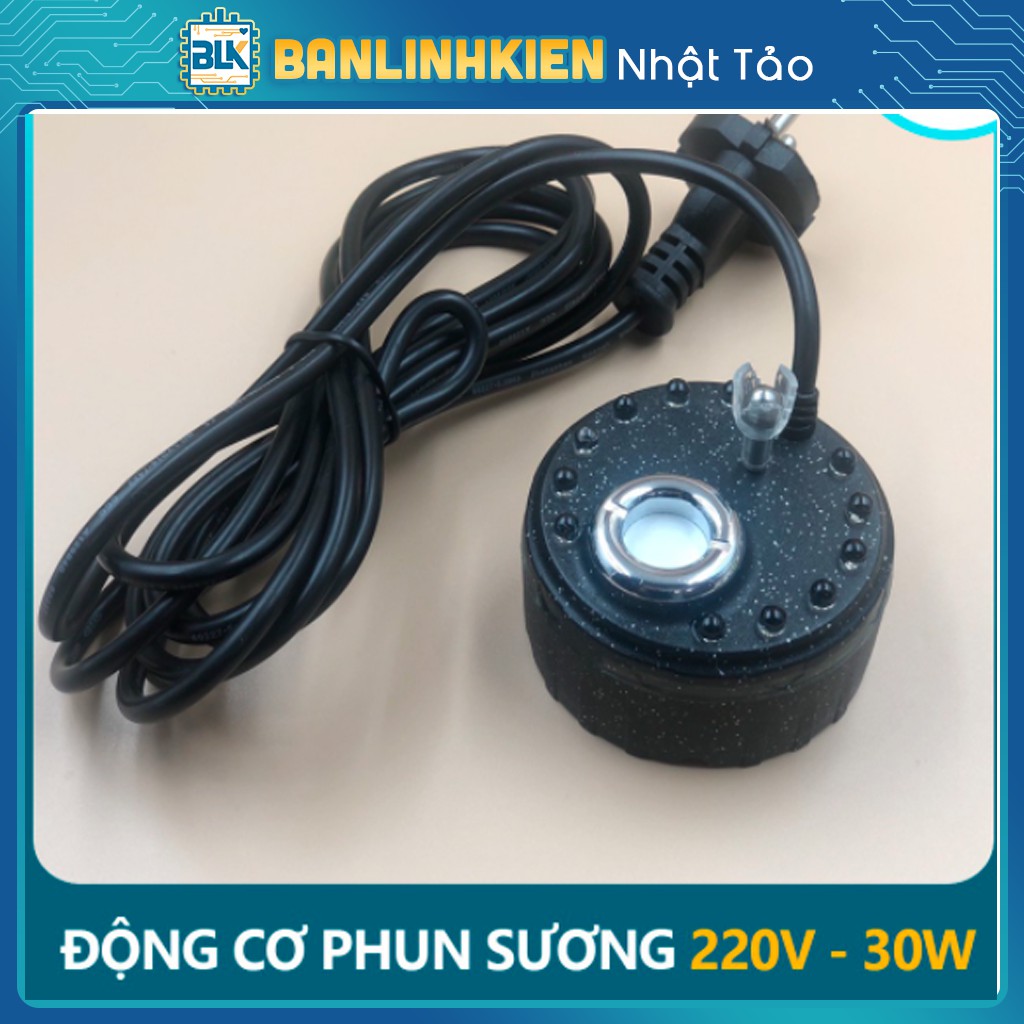 Bộ Tạo Sương Siêu Âm 220V 30W HQ-401 Tạo Hơi Nước Làm Mát Mùa Hè