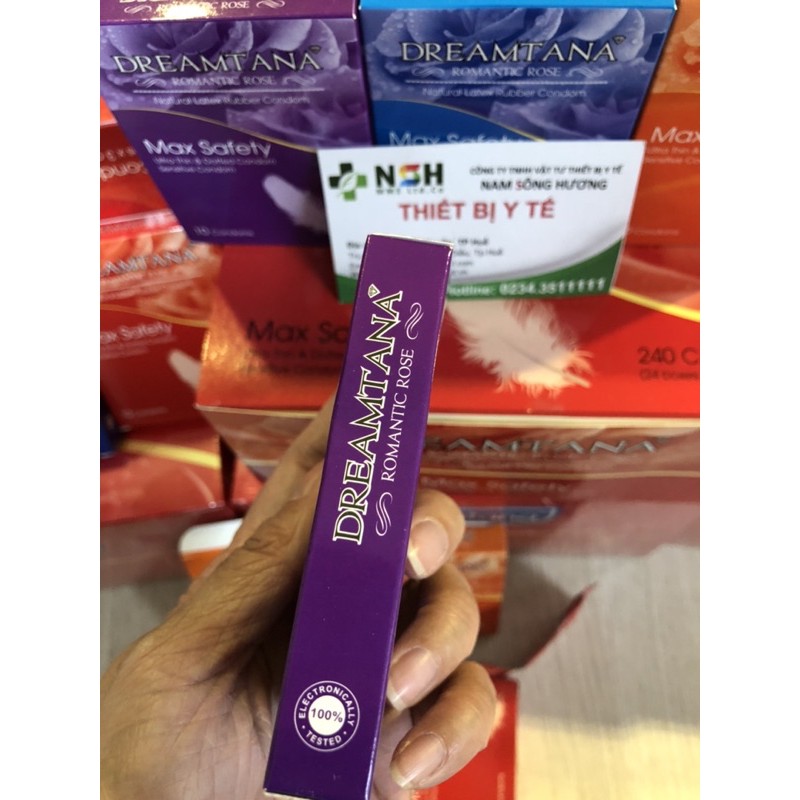 HỘP 10 cái BAO CAO SU DREAMTANA SIÊU MỎNG GÂN GAI KÉO DÀI THỜI GIAN DREAM TANA CÔNG NGHỆ NHẬT BẢN