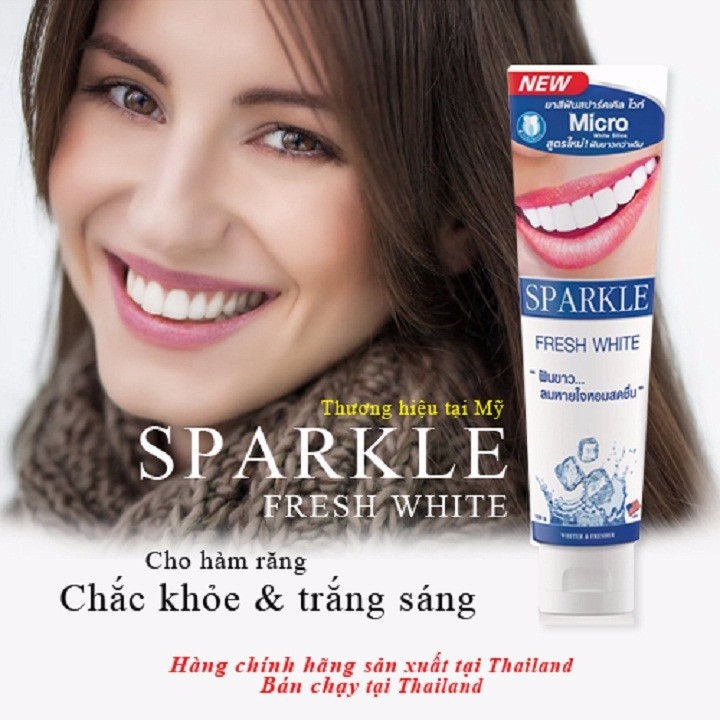 Kem trắng răng Sparkle Thái Lan