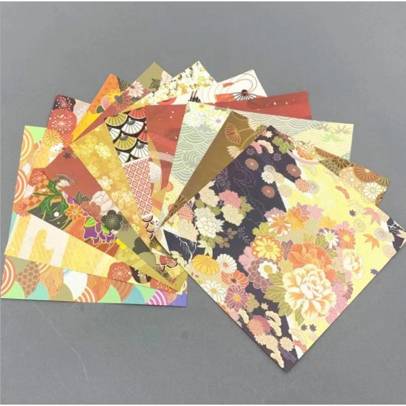 Giấy Thủ Công Gấp Origami - Nhiều Hình Đẹp 50 Tờ 2 Mặt Màu