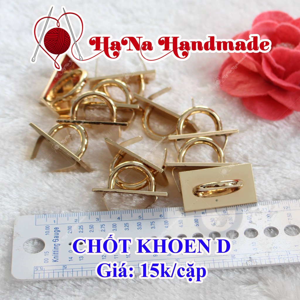 Chốt khoen D nhỏ (15k/cặp)