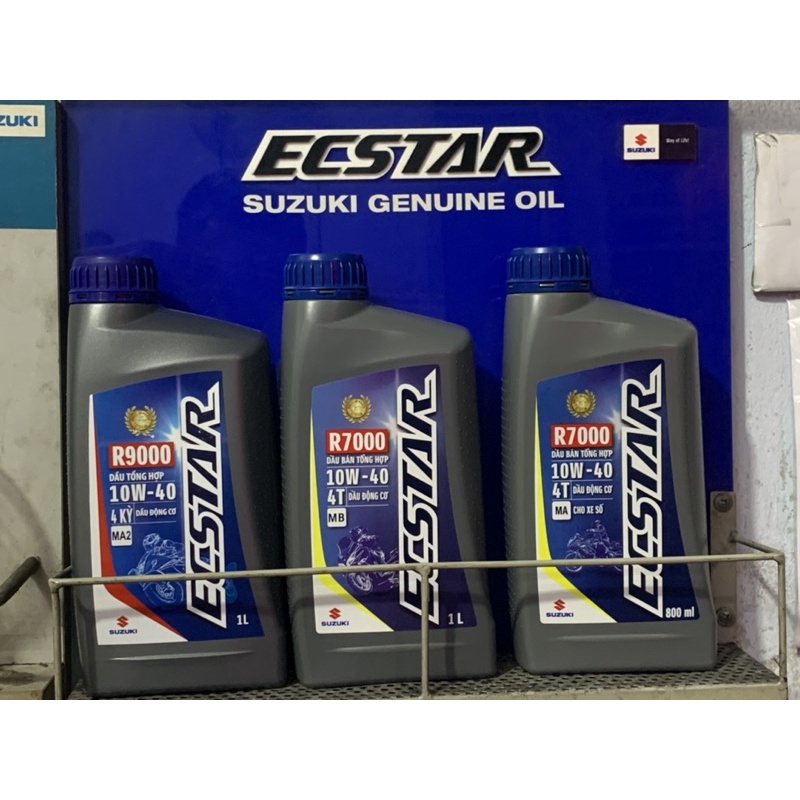 dầu nhớt suzuki ecstar chính hãng