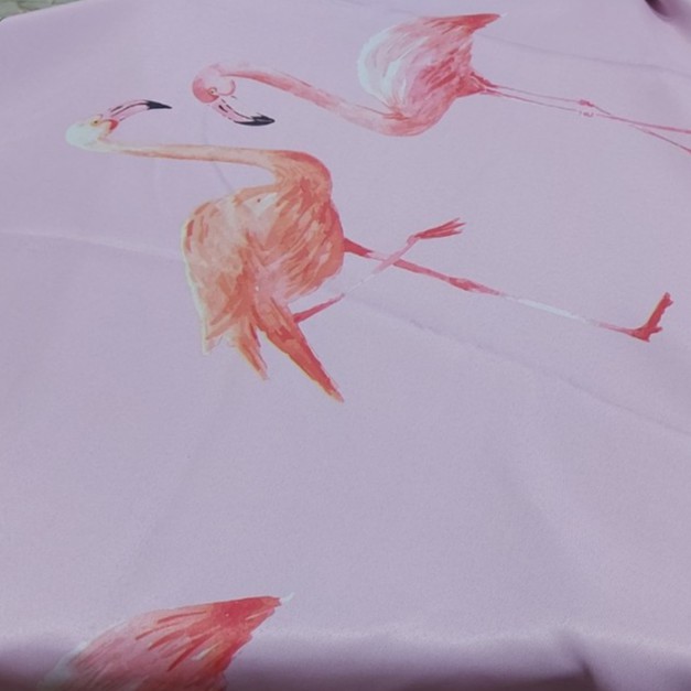 Rèm vải dày chim hạc hồng nhiều kích thước ( đọc kỹ thông tin sản phẩm)
