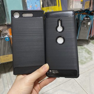 Ốp lưng Sony XZ1,XZ2, XZ3, XZ4 dẻo vân xước thời trang