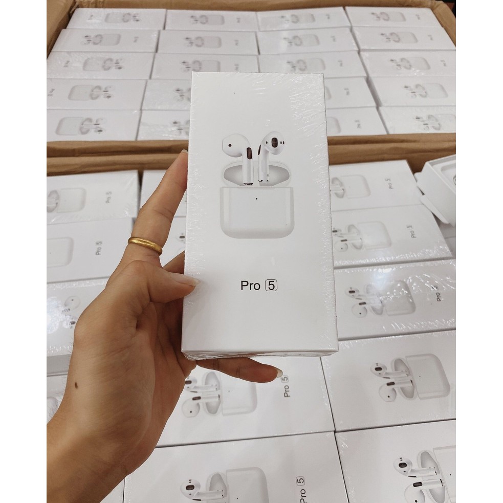 Tai nghe Bluetooth Airpods Pro 5 đổi tên, check seting