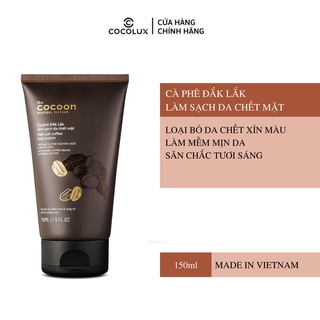 Tẩy Tế Bào Chết Mặt Cà Phê Đắk Lắk Cocoon 150ml