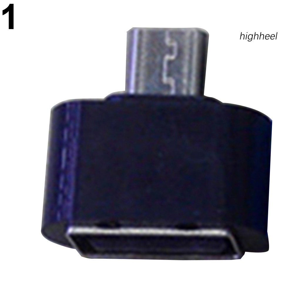 Bộ 2 Đầu Chuyển Đổi OTG Từ Micro USB Sang USB 2.0 Cho Điện Thoại Android / Máy Tính Bảng