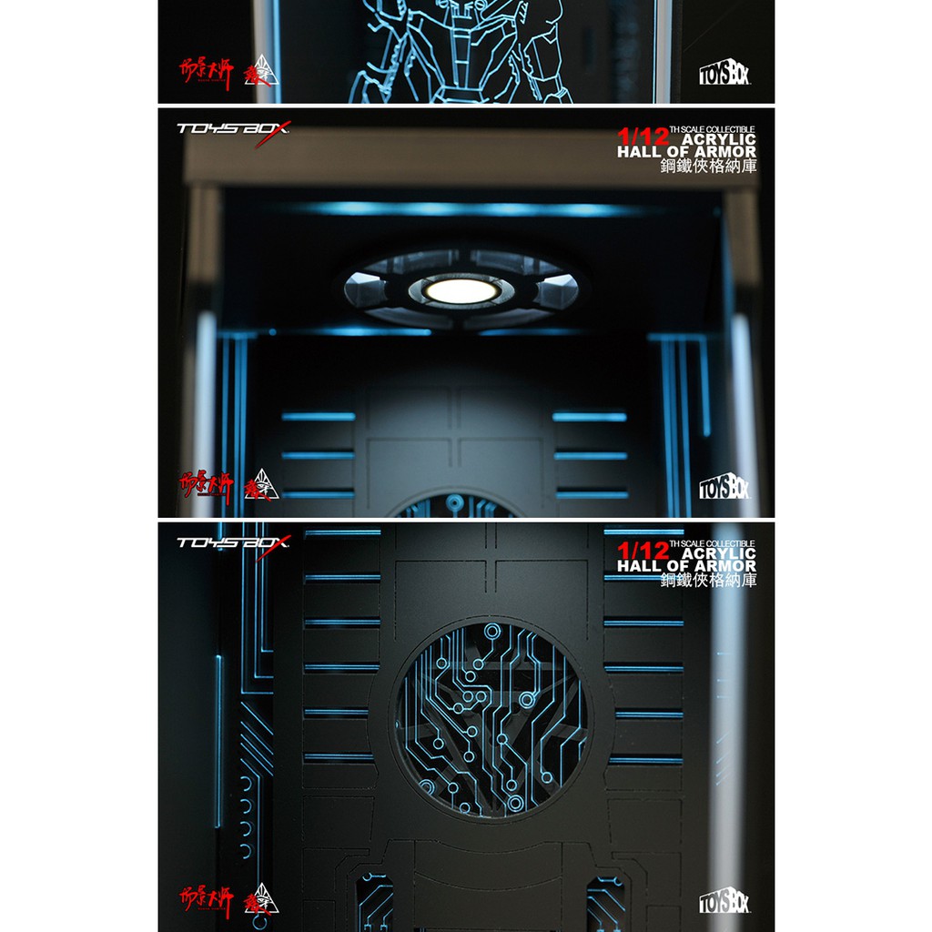 Hall of armor  tỷ lệ 1/12 của hãng Toys-box