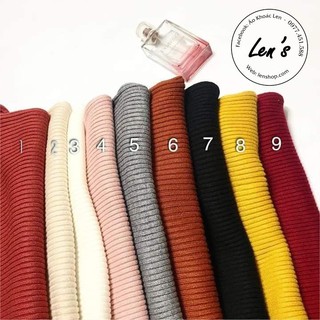 Áo Len Cổ Lọ Len Gân Cao Cấp Nàng Len
