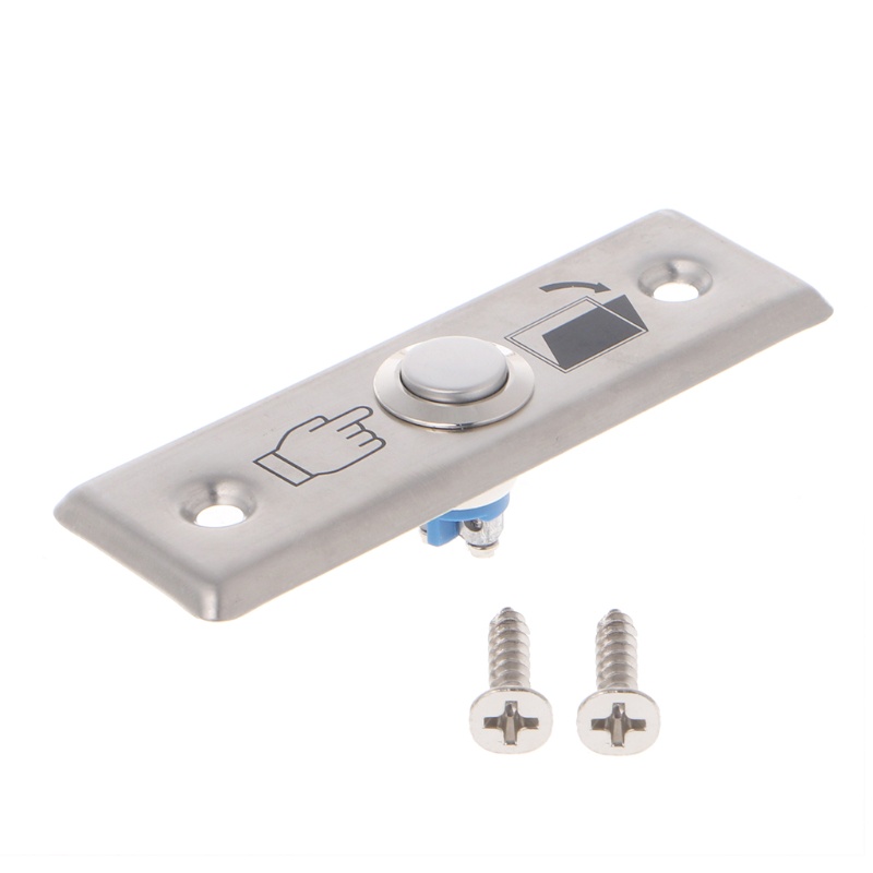 Công Tắc Nhấn Chuông Cửa Chất Liệu Inox Kích Thước 92x28mm