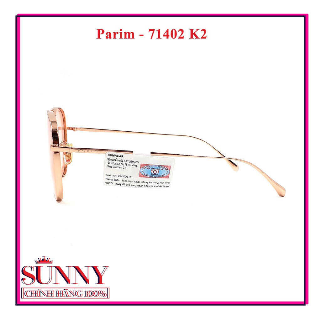 Kính mát nam nữ thời trang Parim 71402 chính hãng