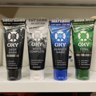 Sữa Rửa Mặt OXY Có Hạt Làm Sạch Sâu Bay Nhờn 100g