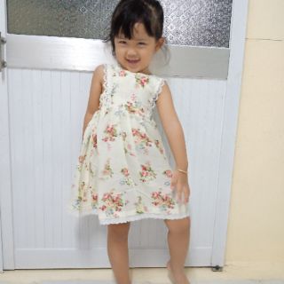 Compo đầm tole bé gái