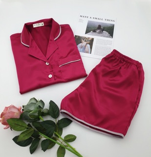 Pijama phi lụa