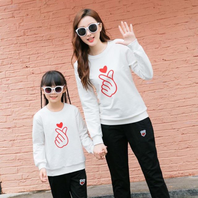 Áo thu đông THẢ TIM HOT ( ĐỦ SIZE CHO CẢ NHÀ)