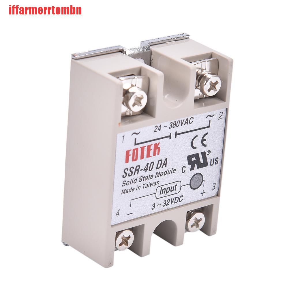 Rơ Le Trạng Thái Rắn Ssr 40a Ssr-40Da 40a