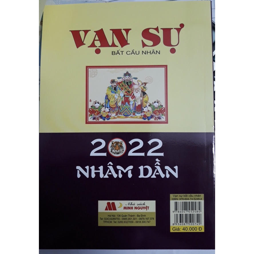 vạn sựu bất cầu nhân mới nhất 2022