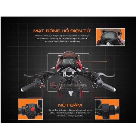 Đồng hồ xe điện Z3 chính hãng theo xe