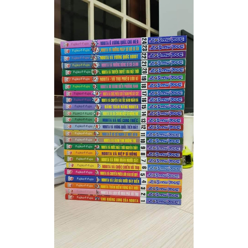 Sách - Combo 5 quyển truyện tranh Doraemon dài - được chọn tập