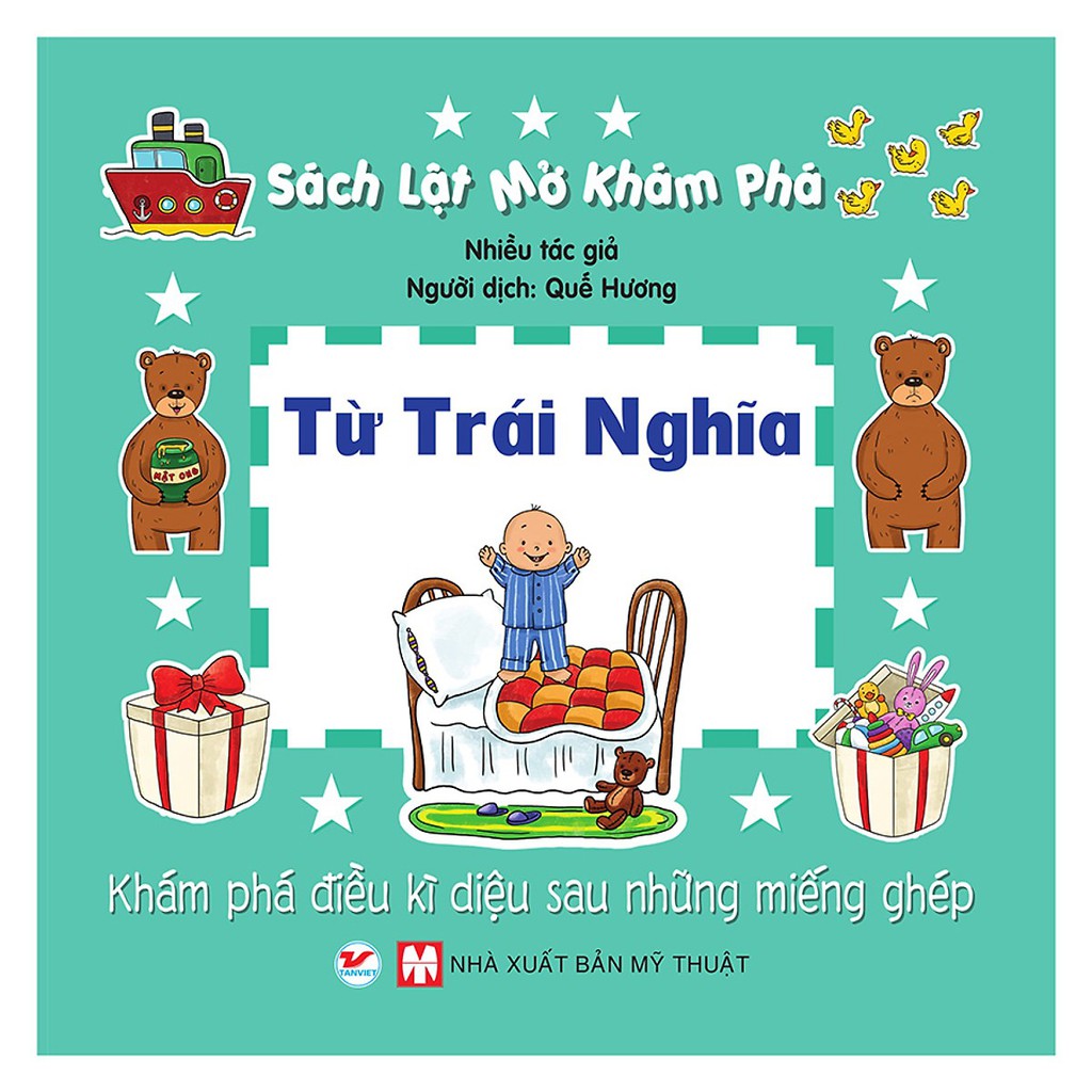 Sách - Từ Trái Nghĩa- Sách Lật Mở Khám Phá