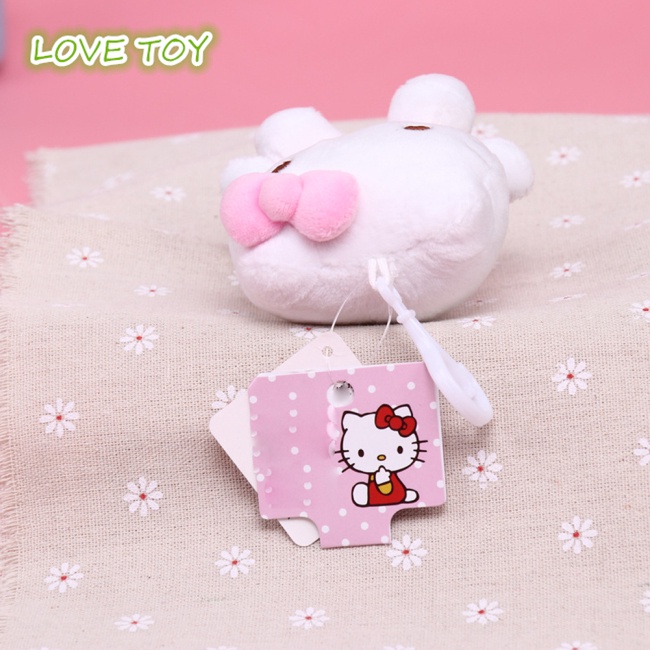 Búp Bê Nhồi Bông Hình Hello Kitty Trang Trí Ba Lô