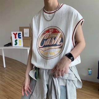 Áo thun ba lỗ form rộng thời trang mùa hè dành cho nam