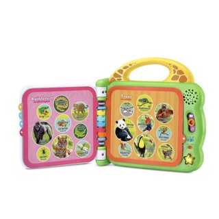 { Có sẵn } Sách cảm ứng Leapfrog 100 Animals Book