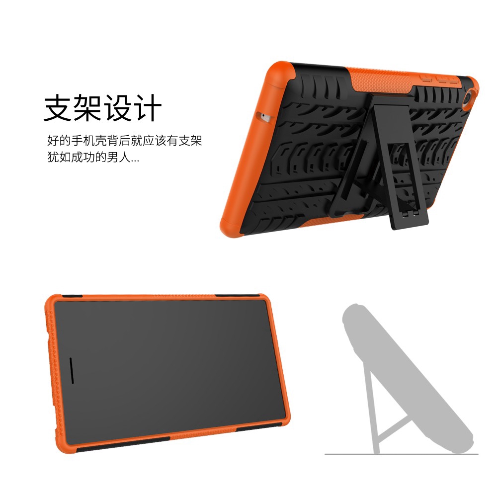 For Lenovo Tab 3 (7.0") 730X Shockproof Tough Rugged Armor Hard Kickstand Tablet Case