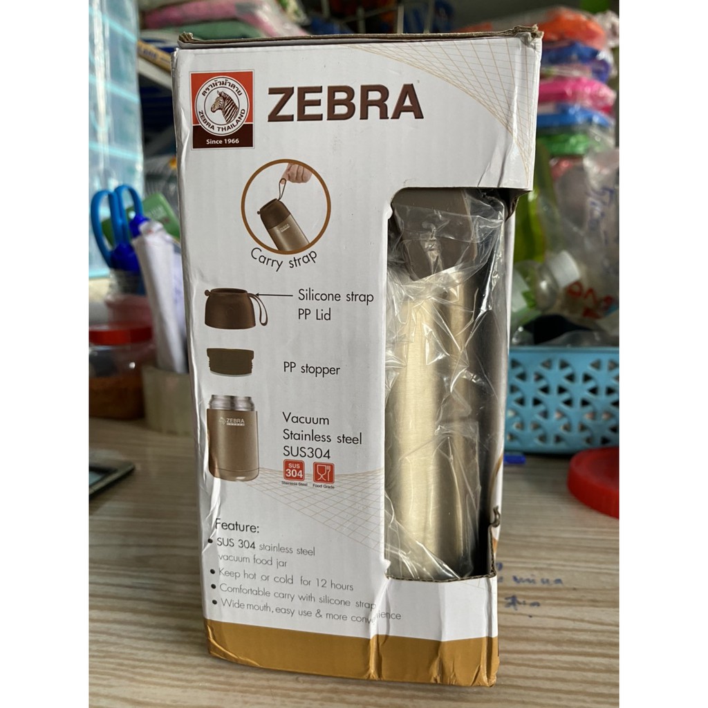 Bình giữ nhiệt Zebra 650ml Thái Lan - ZEBRA650