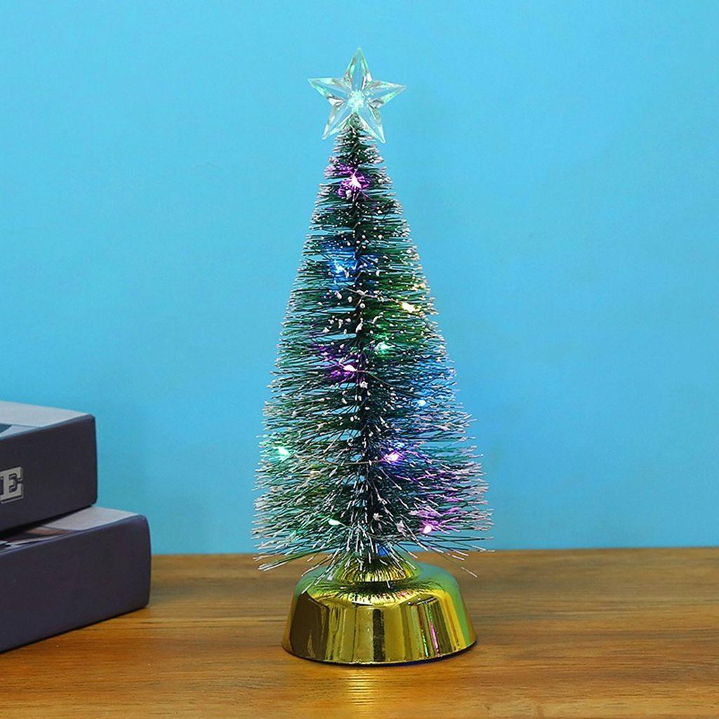 1 Cây Thông Giáng Sinh Chạy Bằng Pin 3 Kích Cỡ Có Đèn LED