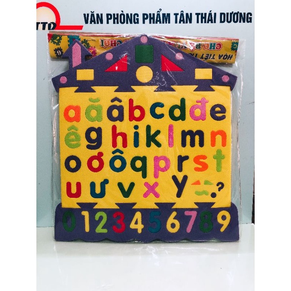 Bảng Chữ Cái Tiếng Việt Và Số Bằng Xốp Nhiều Màu Sắc Dành Cho Trẻ Em