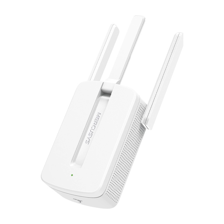 Bộ kích sóng wifi Mercusys MW300re 3 râu cực mạnh 300 Mbps (băng tần 2.4GHz) Chính Hãng  - VNET