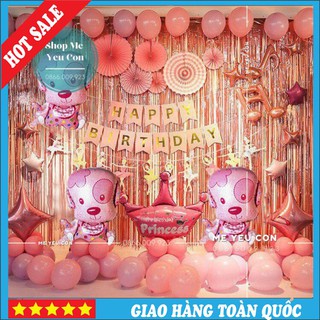 Trang Trí Sinh Nhật Cho Bé, Trang Trí Sinh Nhật Bé Gái Tuổi Cún, Combo Trang Trí Sinh Nhật 🤡🤡HOT🤡🤡