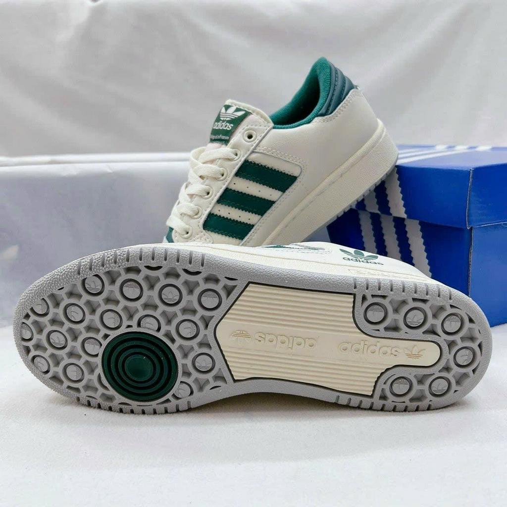 Giày Thể Thao Nam Nữ, Giày Adidas Nam Nữ 3 sọc Màu Xanh Lá Full Box