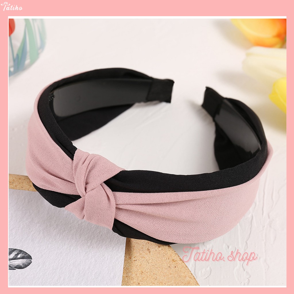 [Hàng Xịn, Giá Tốt] Cài Tóc Băng Đô Vải 2 Màu Phong Cách Hàn Quốc - Mã CT000