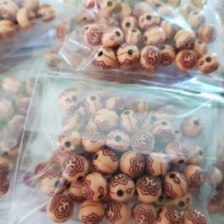 50 hạt gỗ 8ly