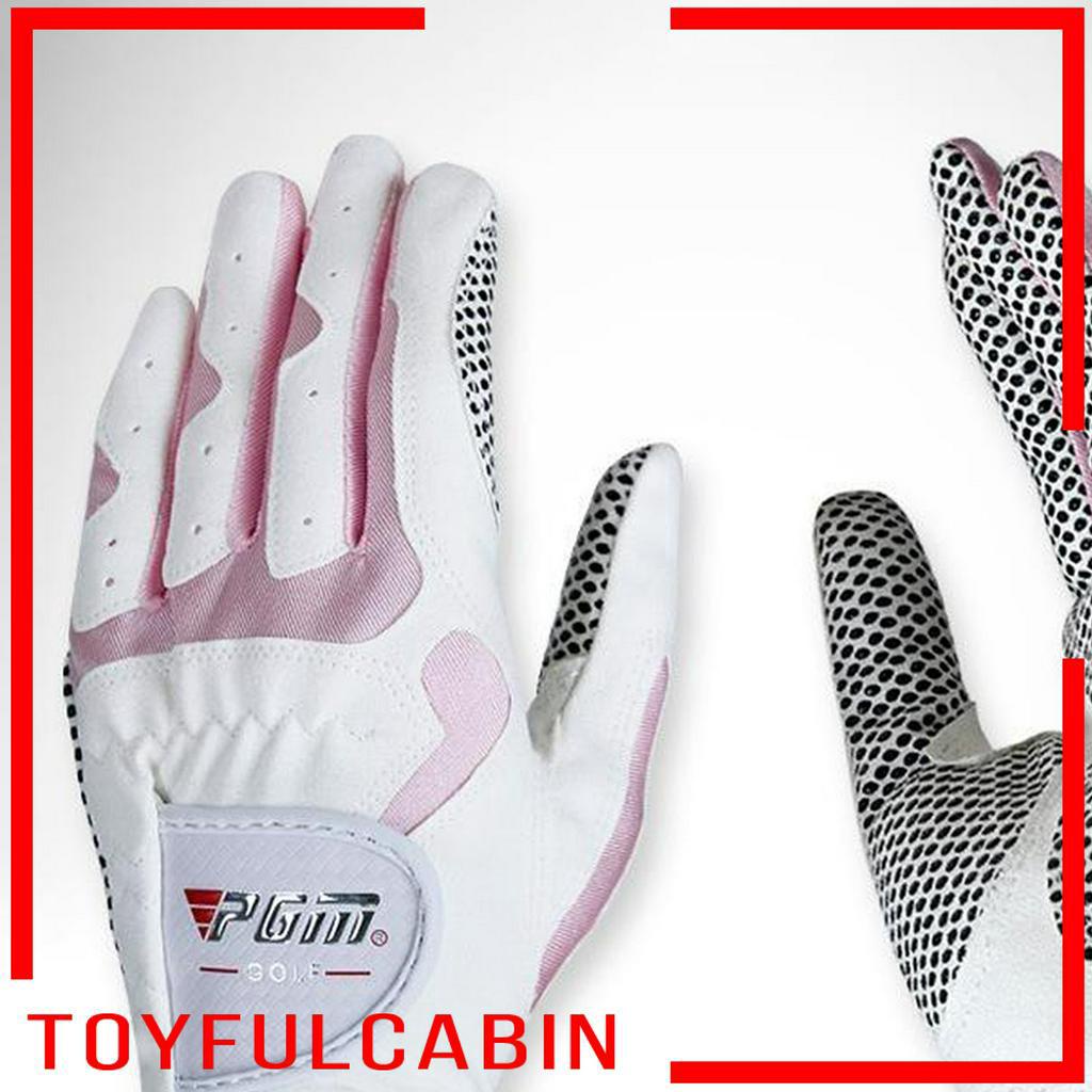 Găng Tay Đánh Golf Trái Phải Mềm Mại Thoáng Khí Cao Cấp Cho Nữ