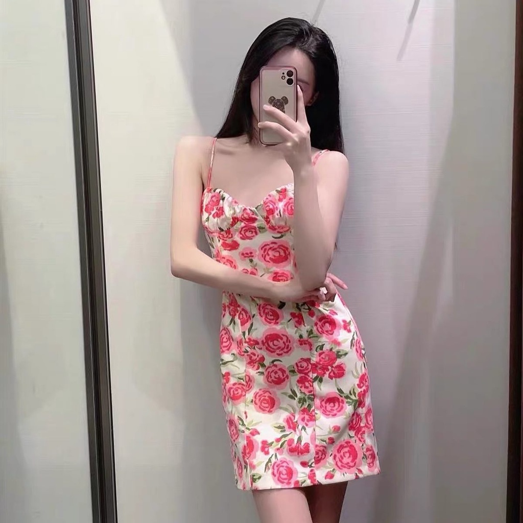 Áo lụa ZR hoa hồng 2s